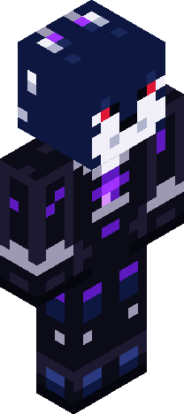 3D-Minecraft-Avatar von Flammengott